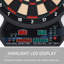 Electronic Hanging Dartboard, Dart Board, LED Score Set, 27 Games