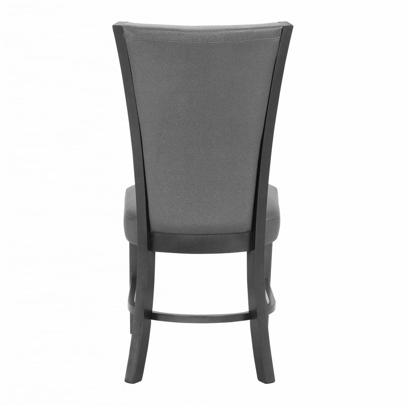 Chaise d'appoint de salle à manger 2 pièces Glam
