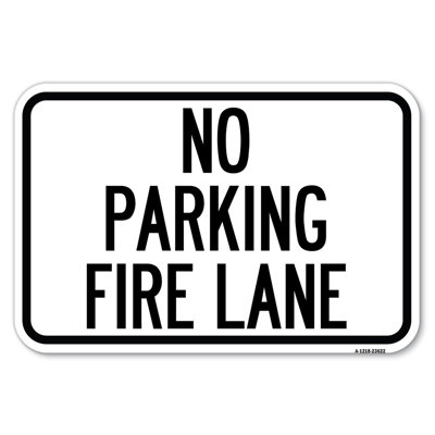 No Parking, Fire Lane/23622
