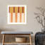 Akara Broken Stripes 3 par Laura Nugent, reproduction d'art encadrée-248096233-248096237