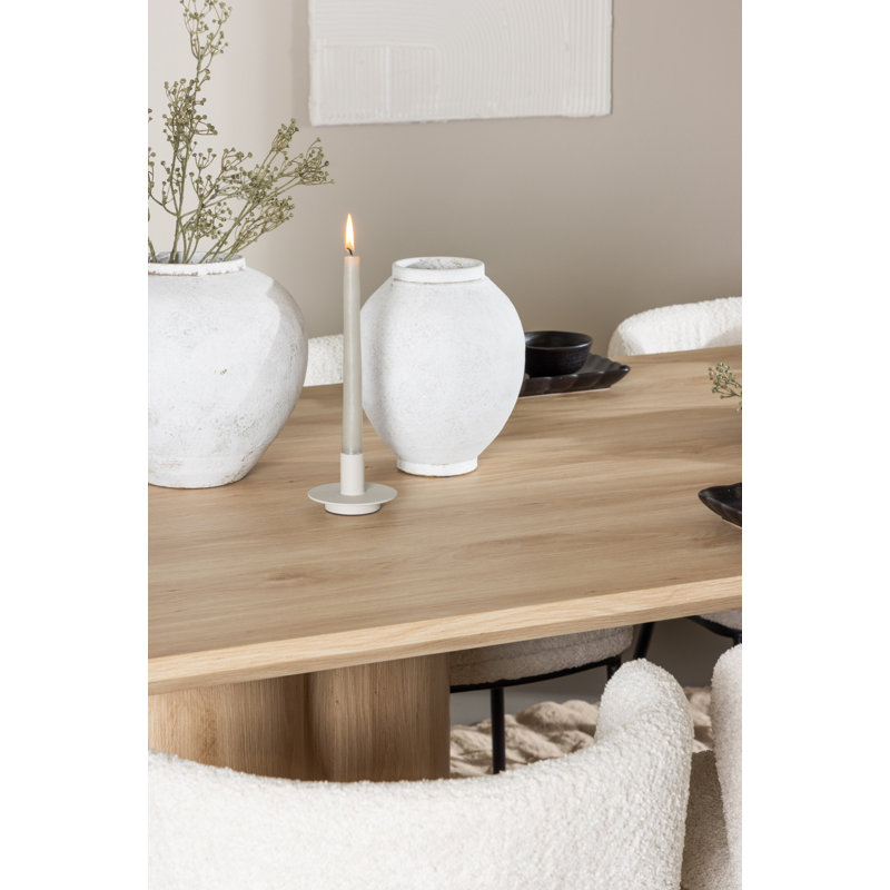 Mountview 6 - Person Dining Set, White