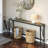 Console Table with Power Outlet, Narrow Sofa Table, Farmhouse Table Behind Sofa Couch-1128211182-1128211178