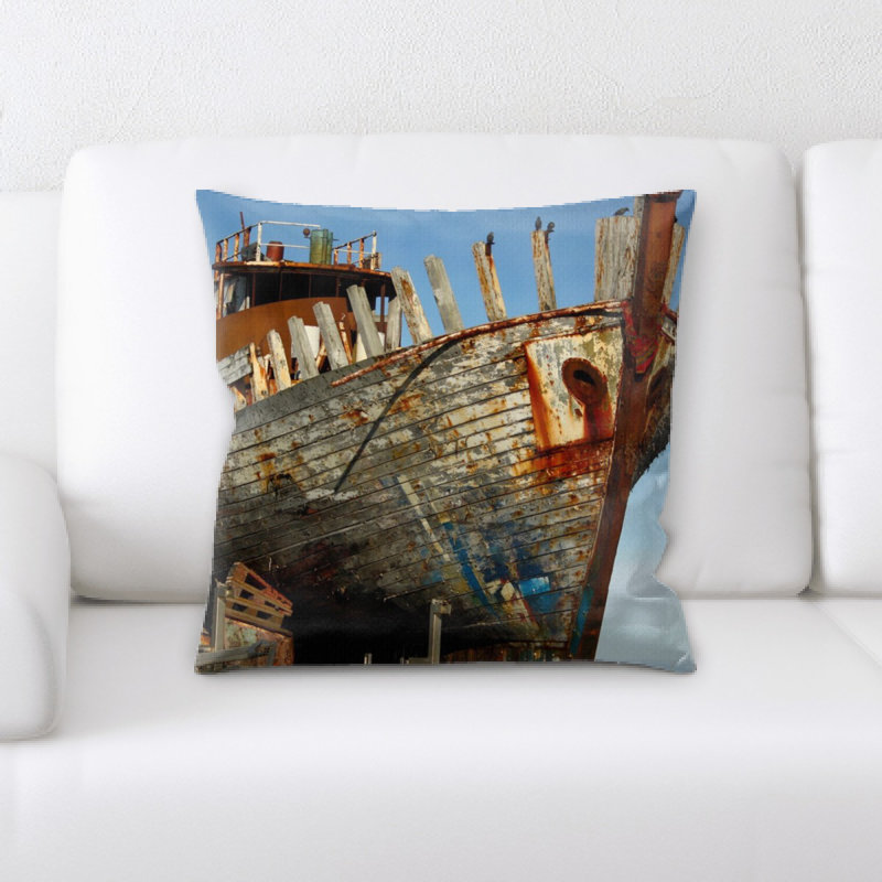 Microsuede Reversible Throw Pillow