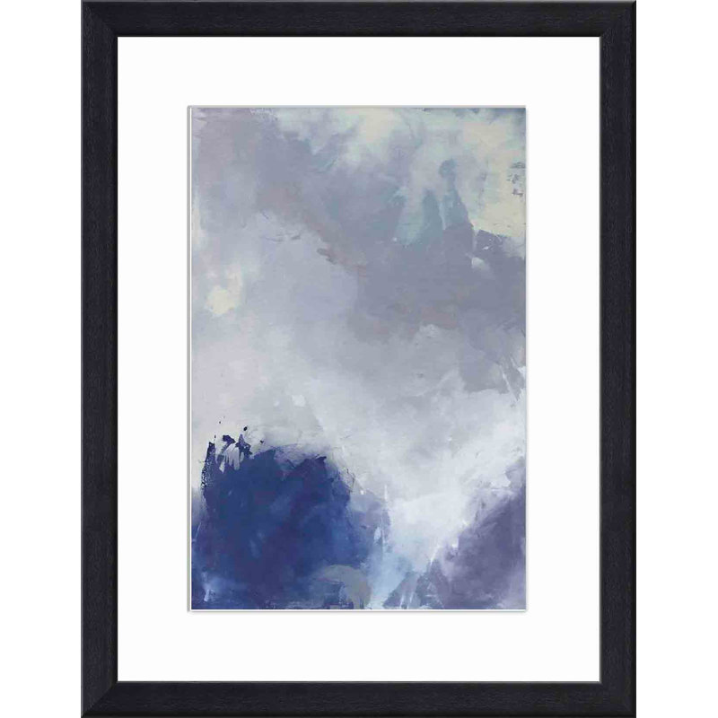 Peinture Sugar Plum Dust I par Julia Contacessi - peinture encadrée, Noir, H 12 po x l 12 po