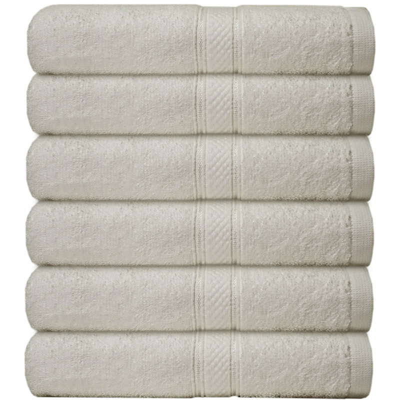 Dezyre Supper Soft Hand Towel, Ivory