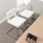 Tabouret de comptoir rembourré 26 po Daco-1840990296-1849257112