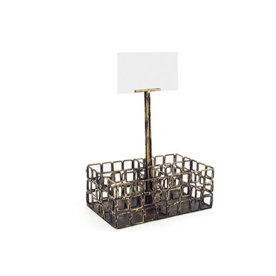 Front Of The House Iron Condiment Server