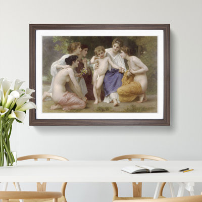 Admiration by William Adolphe Bouguereau - Picture Frame Painting