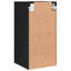 Vidaxl Hanging Cabinet With Shelf Riga Black Oak 20 X 29.5 X 60 Cm-121217387
