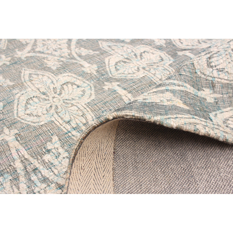 Riey Chenille Oriental Indoor Rug