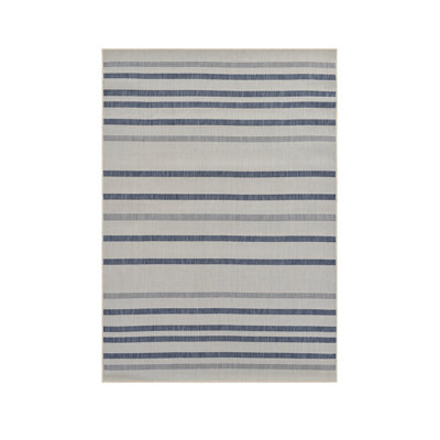 Striped Hand Woven Area Rug