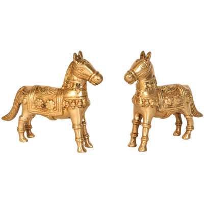 Paire de chevaux