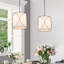Luminaire suspendu tambour 3 lumières Miloh
