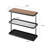 Tower Yamazaki Home Side Table With Storage Tier Shelves Narrow, Narrow Wooden And Metal End Table-704803535