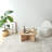 Modern Coffee Table Set (2 Pieces), Sapphire Oak, 35.4 x 15.7 x 23.6 inches & 15.7 x 15.7 x 15.7 inches | 100% Melamine Coated Particle Board, PVC Edgebanding | Stylish Design for Living Room, Durable & Elegant-548930604
