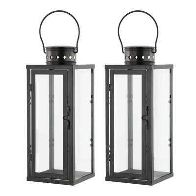 21.75'' H Metal Floor Lantern