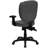 Mid-Back Multifunction Ergonomic Task Office Chair with Pillow Top Cushioning-30773691-30773686