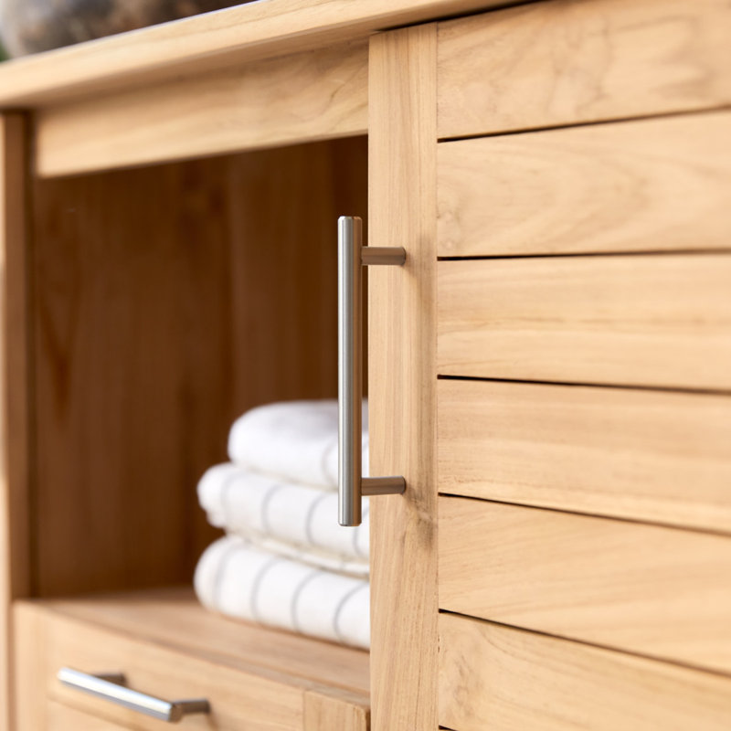 Soho 49.21'' W Double Bathroom Vanity Base