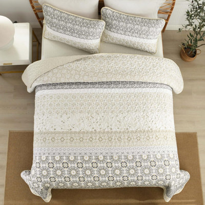 Ensemble de 3 ensembles de courtepointe Boho