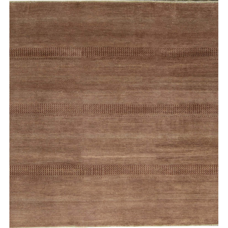 Tapis rouille de haute qualité noué à la main