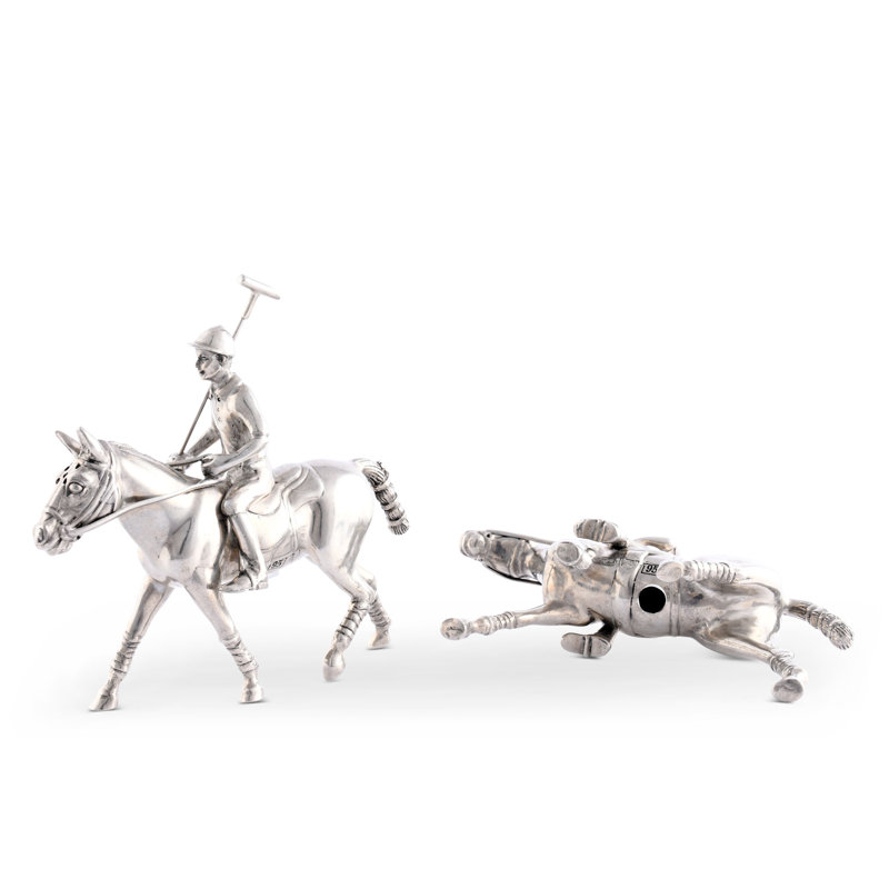 Equestrian Salt And Pepper Shaker Set