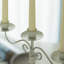 Bougeoir de table en acier inoxydable