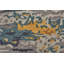 Tapis à motif abstrait décontracté gris / jaune / bleu-389820052