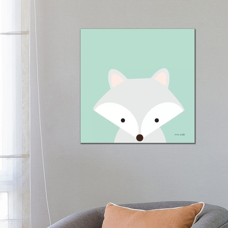 Cuddly Fox by Ann Kelle - Wrapped Canvas Gallery-Wrapped Canvas Giclée, 66.04 cm H x 66.04 cm W x 1.91 cm D