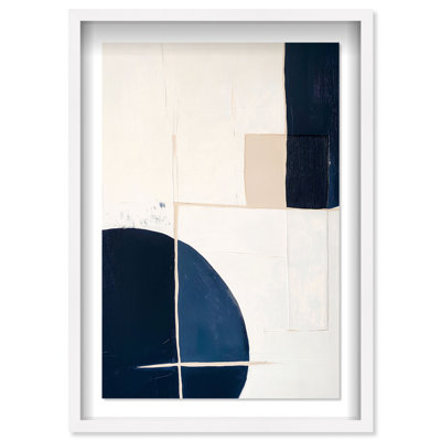 Sunset Serenity I Shadowbox Abstract Print by Oliver Gal, Black Frame, 10 x 15