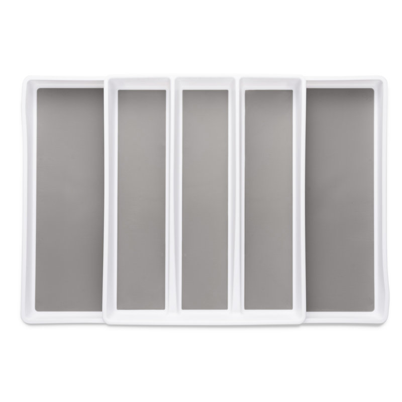Kubetz Adjustable Kitchen Utensils Drawer Organizer