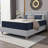 10/12 Inch Twin/Full/Queen/King Size Medium Firm Euro Top Hybrid Cooling Gel Memory Foam Mattress with Pocket Springs - Bed in a Box for Motion Isolation, Adjustable Base Friendly, CertiPUR-US Certified-615648746-615648745