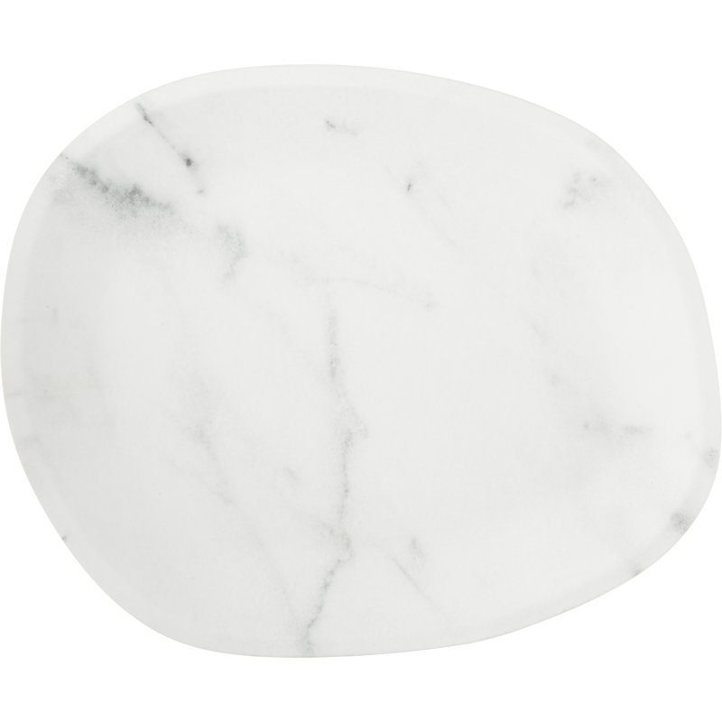 Carlisle Food Service Products Ridge Melamine Platter, Marble