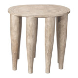 Naga Solid Wood End Table