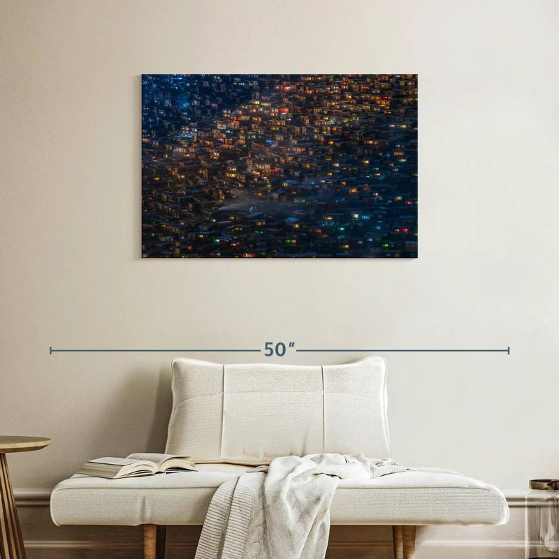 Night, 24" H x 36" W