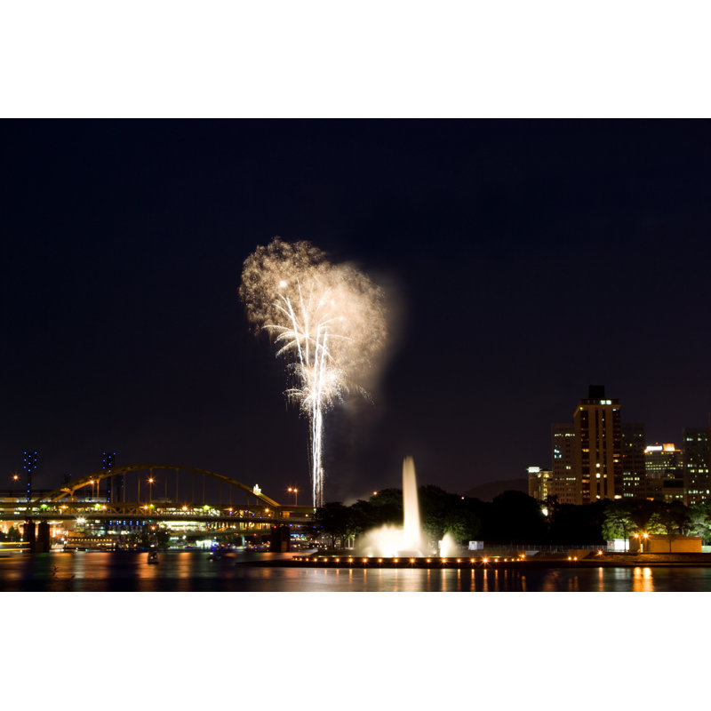Raygoza Skyline - Wrapped Canvas Print, 81cm H x 122cm W x 3.8cm D