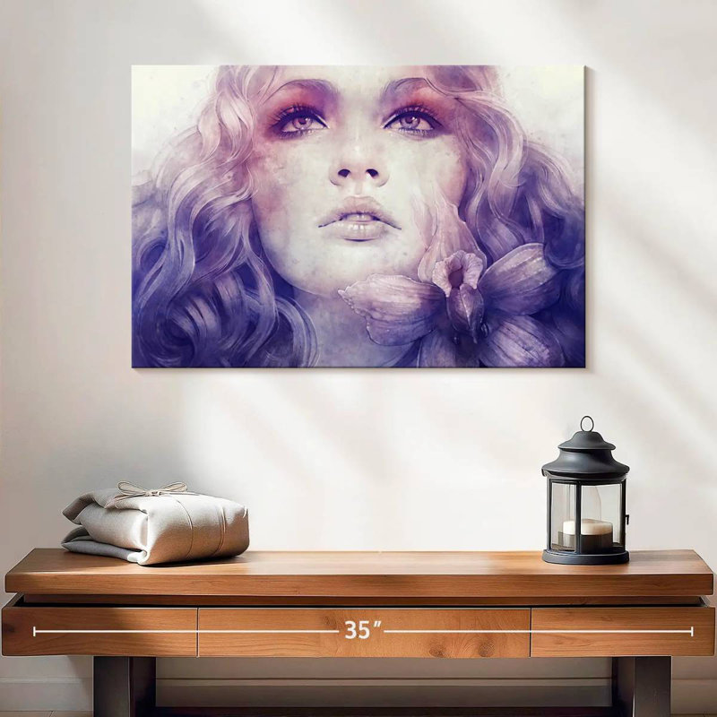 Leisha Miss July, 16" H x 24" W