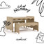 Ensemble de table et banc pour enfant Casablanca Deluxe Montessori Casablanca-115331977