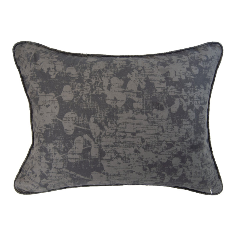 King Black and Beige Cotton Reversible Quilt Set
