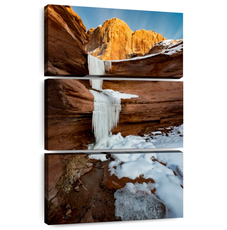 Alvord Frozen Waterfall