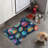 Painted Shells - 1 Piece Bone Shape Feeding Mat