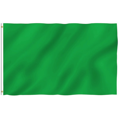 Solid Purple Black Blue Red Green Flag Polyester 36 x 60 in. House Flag