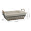 JVL Wicker Decorative Basket