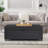 Modern Large Comfort Sofa Ottoman With Storage