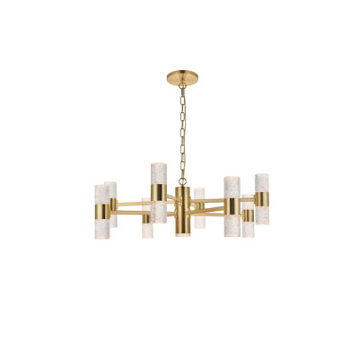 Granados 17 - Light Dimmable LED Sputnik Modern Linear Chandelier