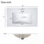 Meuble-lavabo de salle de bain avec lavabo simple, 2 portes et un tiroir-371104101-371104105