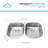 KBFmore Bowl Stainless Steel Kitchen Sink with Accessories-98228055-98228053