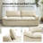 Padillo 90"W Modern Compression Sofa-640189384