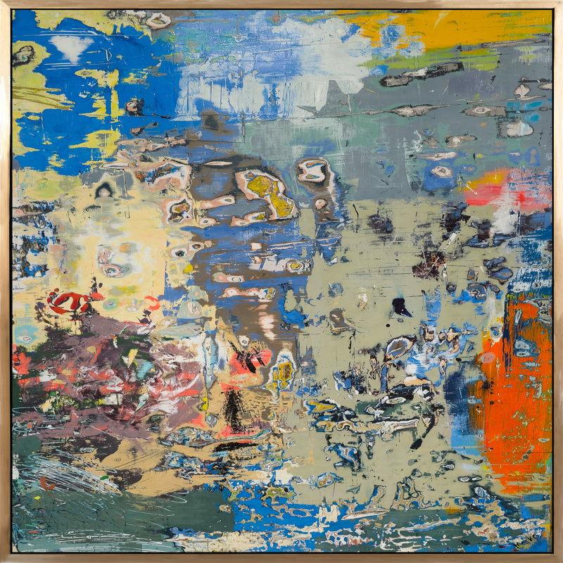 Virtue And Haste Print, 48" H x 48" W