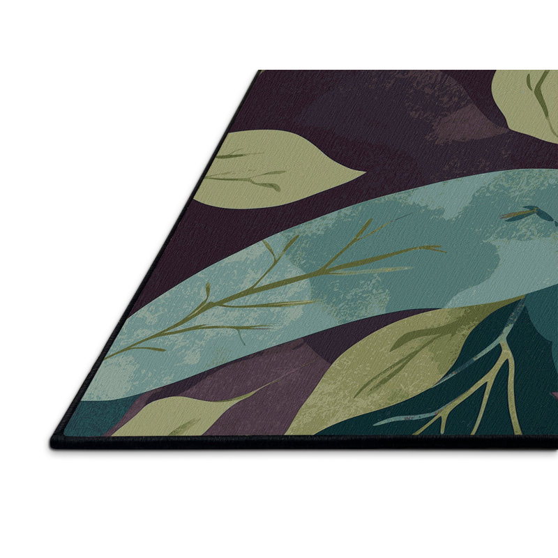 Tapis Moonlit Silhouettes, Rectangulaire 8 pi x 10 pi