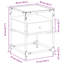 Ahlerich 40cm W Steel Bedside Table-1993902758